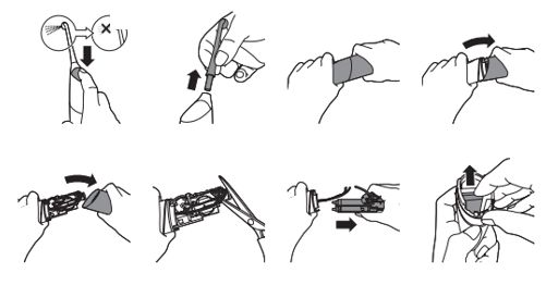 Removing Philips AirFloss Battery