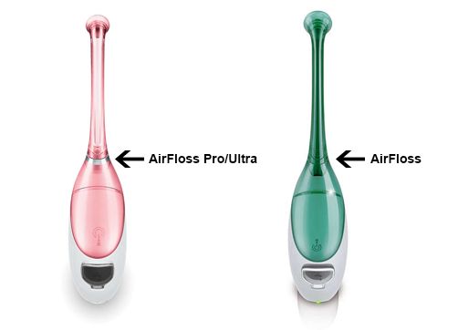 Types d'AirFloss de Philips Sonicare