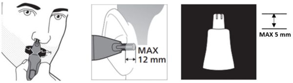 Philips Nose Trimmer cutting performance