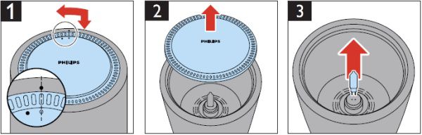 Lampe-réveil plus HF3485/60