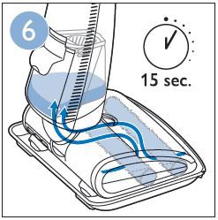 Flushing your Philips AquaTrio Pro