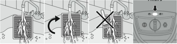 Abluftfilter für Philips Staubsauger