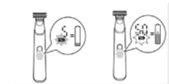 Indicateurs de charge sur le OneBlade 6550