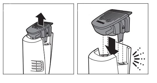 Bloc tondeuse avec pattes pour tondeuse Philips