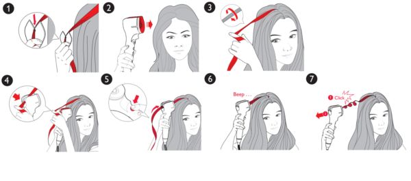 How to use the Philips Auto Curler