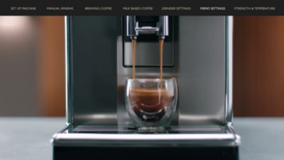 How to adjust the drink volume of my Saeco espresso machine | Philips