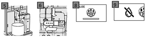 water tank empty symbol