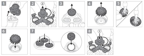 Philips Norelco Shaver Head Blade Replacement - iFixit Repair Guide