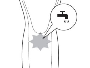 飞利浦剃须刀上的清洗提示