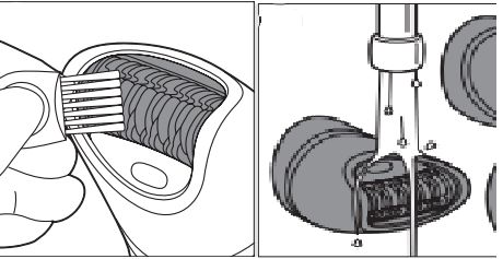 필립스 제모기 세척