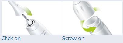 philips sonicare screw on brush heads