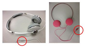 Model number on Philips headphones