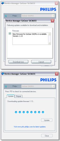 GoGear Device Manager