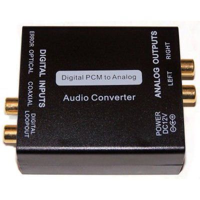 Digital Audio to Analog Audio Converter