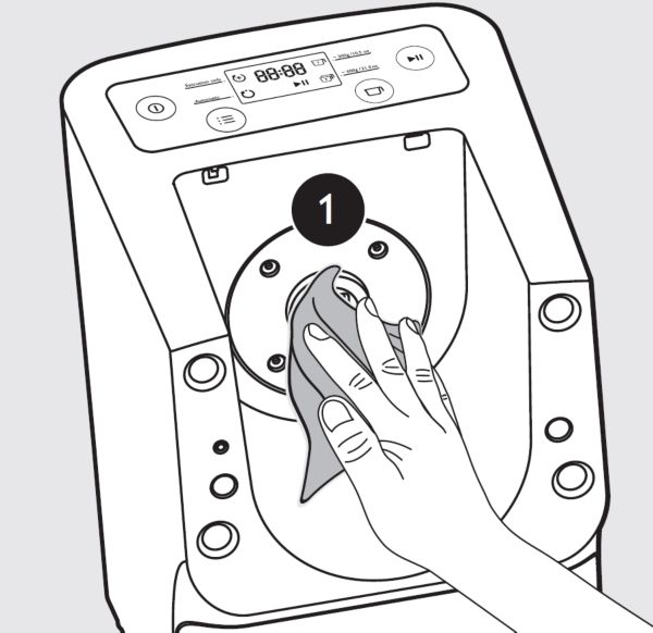 Schritt 6 und 7: Reinigen der Philips Nudelmaschine