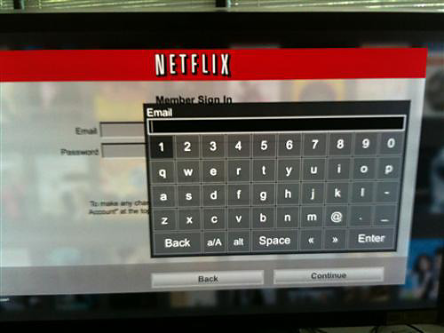 How Do I Enter My Email Address And Password Into The Netflix App On My Philips Tv I Don T See A Keyboard On Screen Philips