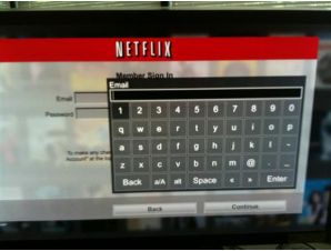 Teclado para netflix