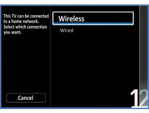 Wireless connection philips tv