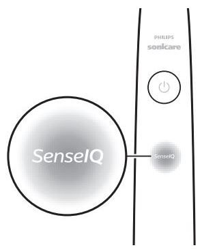 Sonicare-hammasharjan SenseIQ-tekniikka