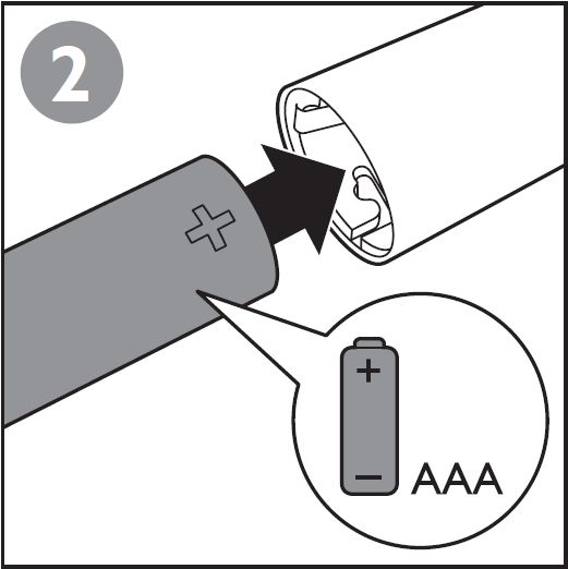 Replace battery of Philips Touch-up pen trimmer