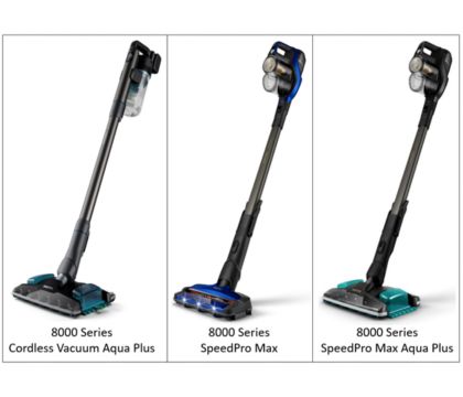 8000 Series cordless vacuums