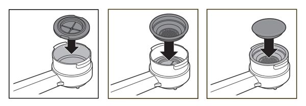 assemble-saeco-coffee-pod-filter-holder