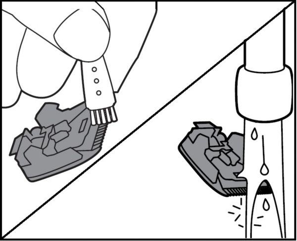 Cleaning the cutting unit of the Philips Groomer