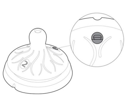 Vent in Natural Response nipple