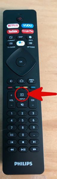 do I change inputs on Philips Android TV? | Philips