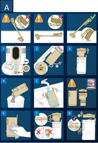 Putekļu tvertnes ciklons