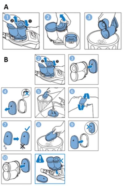 Dust bucket filter