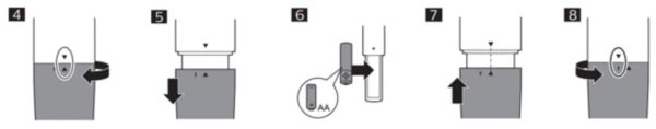 Compartimento da bateria Philips