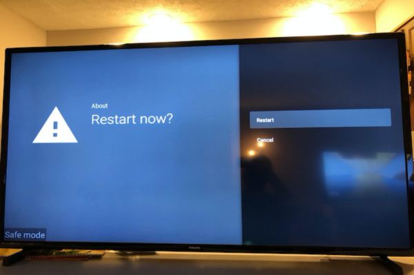 philips tv safe mode beenden