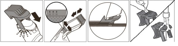 Comment utiliser la tondeuse à cheveux Philips
