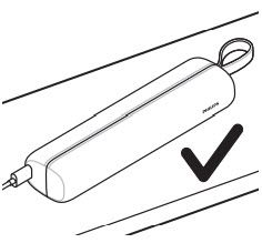 how to charge sonicare travel case