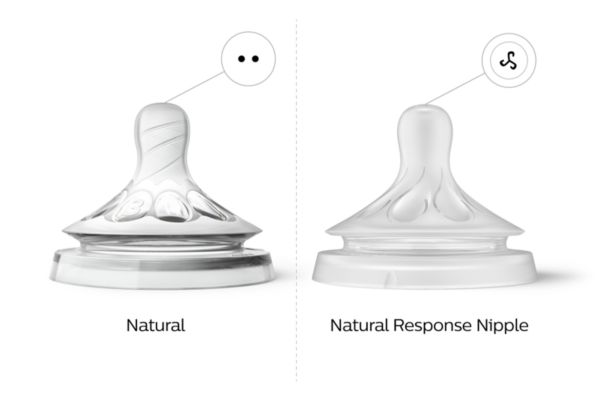 Philips AVENT Natural Response Nipples Pack Of 2 Nipples 3m+