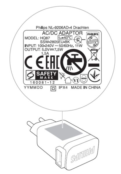 Why is there no adapter provided with the product? | Philips