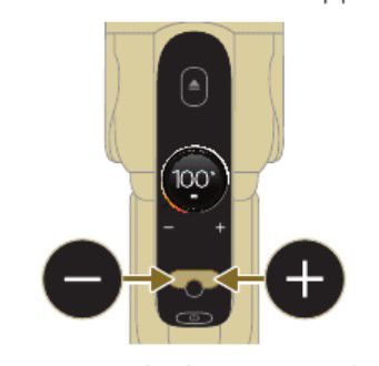 Effektinnstillinger for støvsugeroppsettet