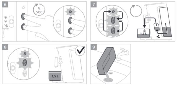 Senseo accessoire de détartrage pour cafetière 422225949221, CRP106/01