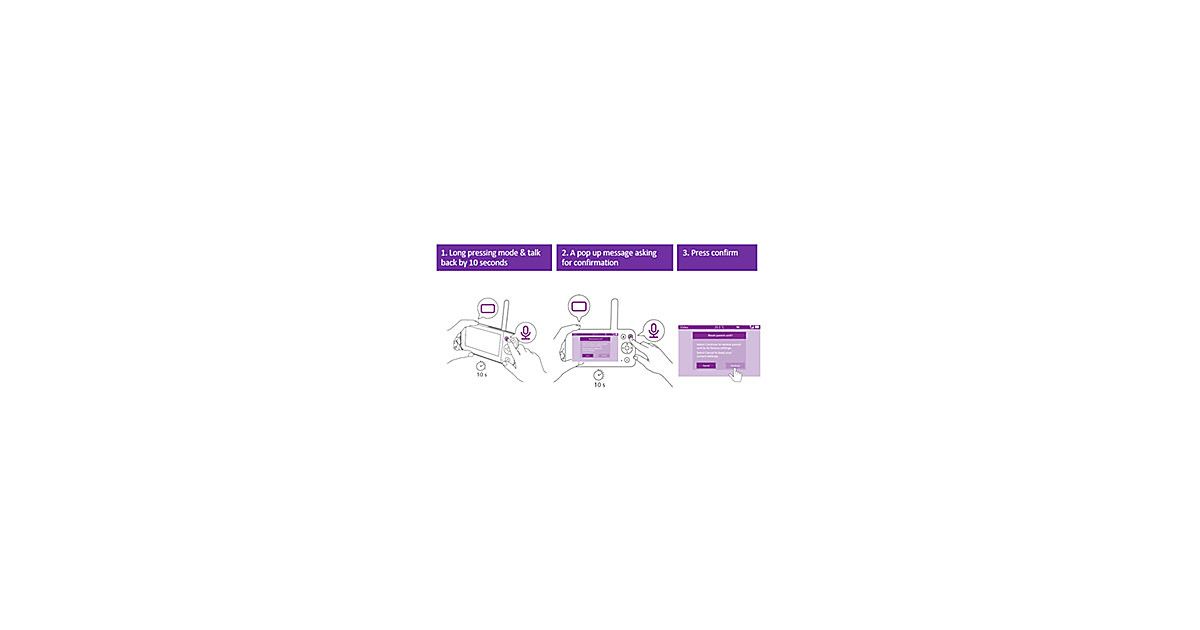 How do I reset the baby or parent unit of my Philips Avent Baby ...