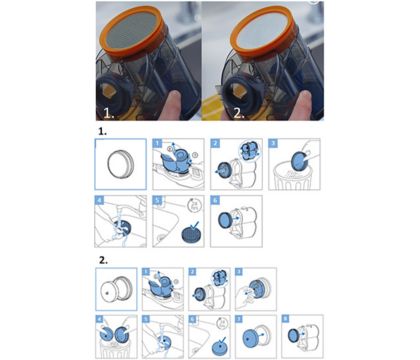 Filter cleaning