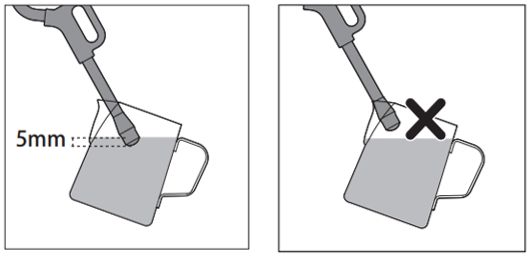 Wand position