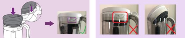 Tapa de la jarra del robot de cocina para bebés Philips Avent