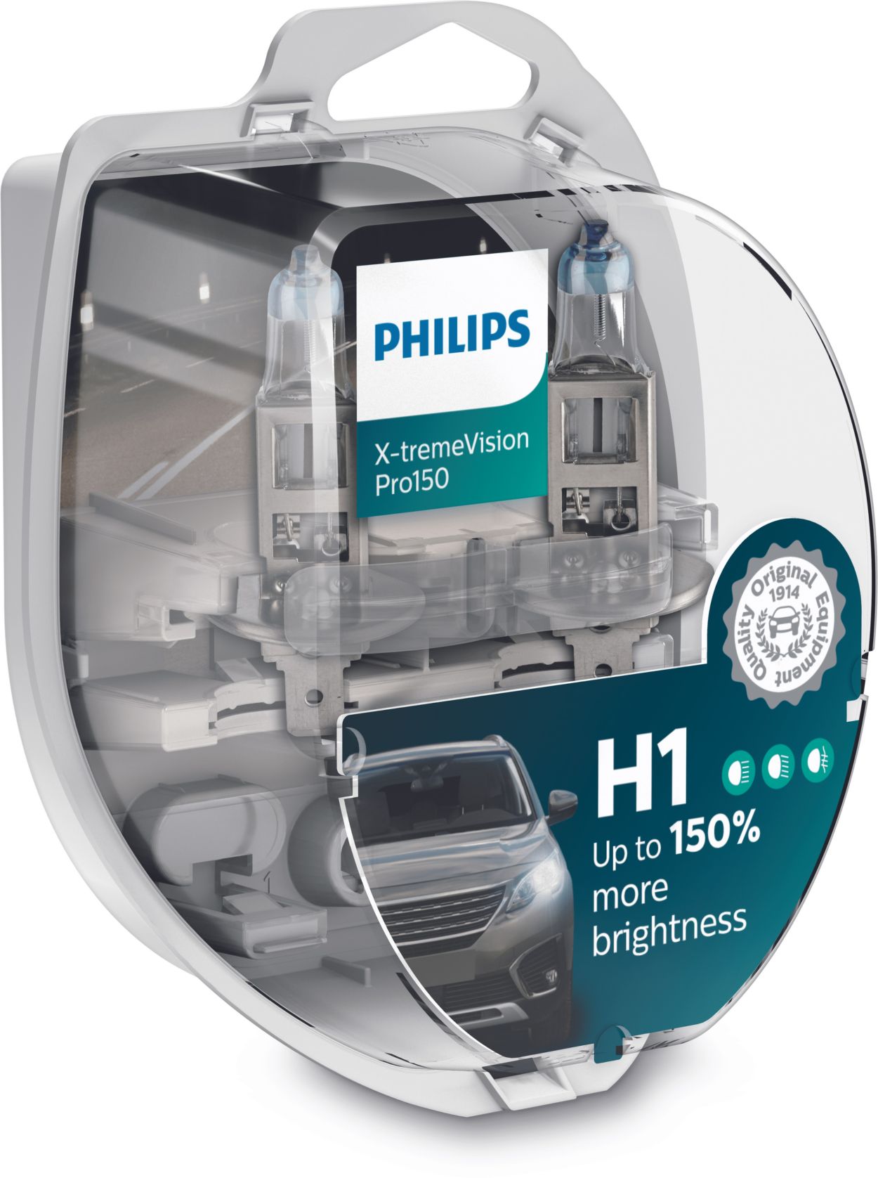 X-tremeVision Pro150 koplamp auto 00565628 | Philips