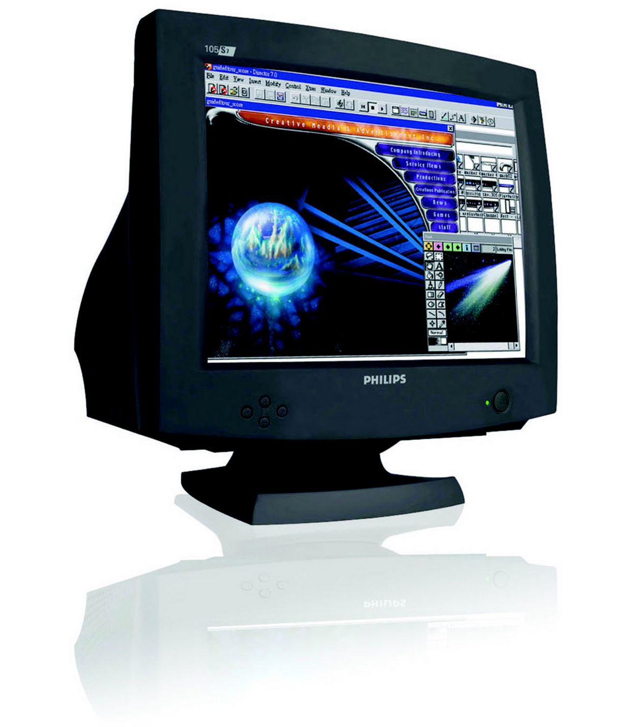 CRT monitor 105S78/05 | Philips