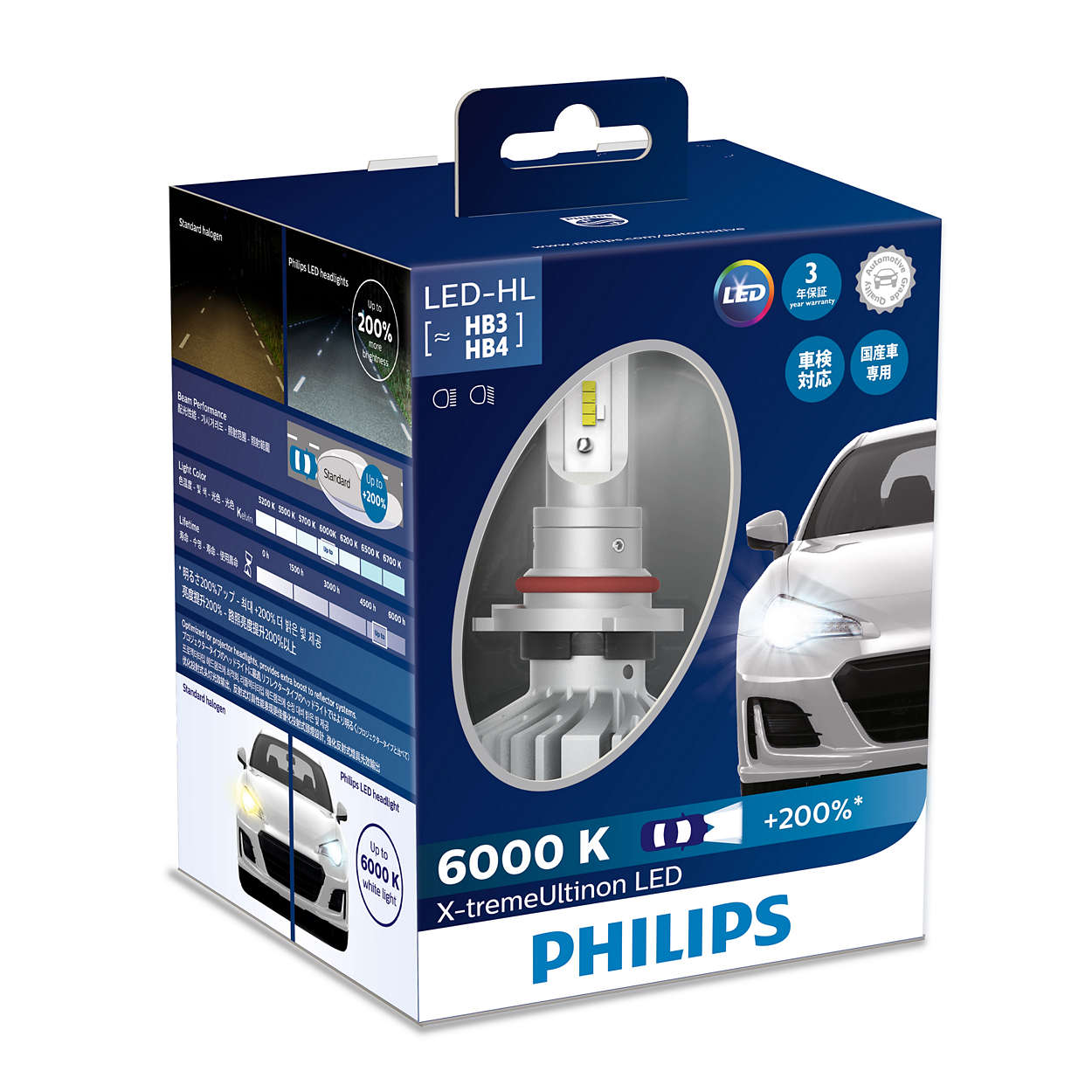 X-tremeUltinon LED ヘッドランプ用 LED バルブ 11005XUX2 | Philips
