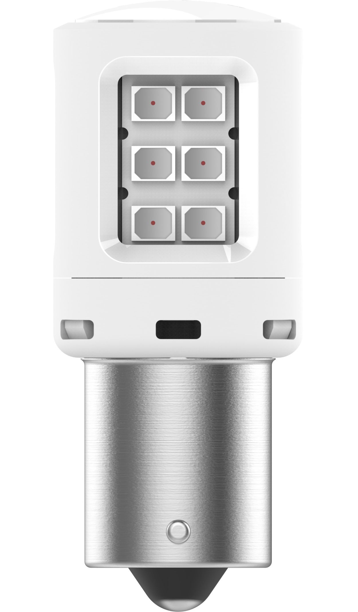 ブレーキ時にすばやい点灯反応で、応答性に優れた LED ストップランプ