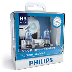 DiamondVision 蓝钻之光5,000k优质白光 白光时尚型升级车灯 H3