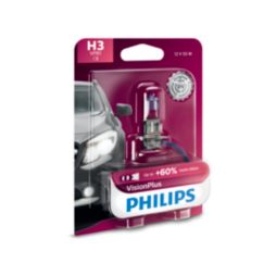 VisionPlus upgrade headlight bulb