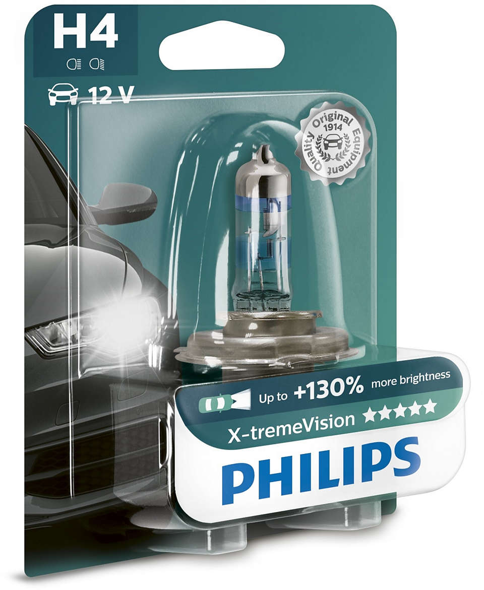palma saldar limpiar X-tremeVision lámpara para luces principales de coche 12342XVB1 | Philips